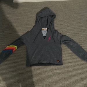 Aviator nation, cropped sweatshirt size M